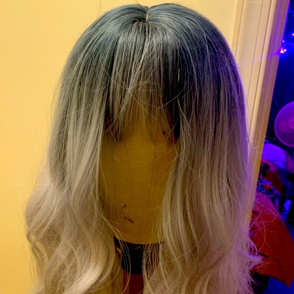 Gray Synthetic Wig